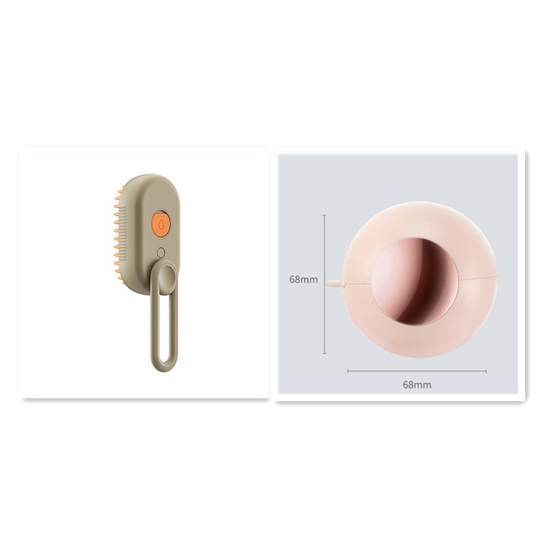 Brosse vapeur pour chats, brosse vapeur pour chiens, vaporisateur électrique 3 en 1, brosses de massage pour poils de chat, peigne de toilettage pour animaux, peignes anti-poils, produits pour animaux