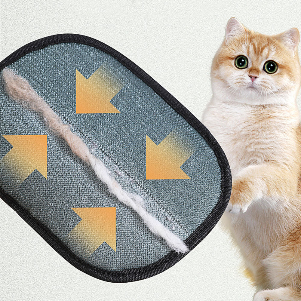 Gant pour enlever les poils d'animaux, gants pour enlever les poils d'animaux, brosse pour démêlage, pour chien, chat, lapin à poils longs, courts et bouclés