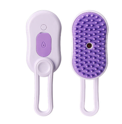 Brosse vapeur pour chats, brosse vapeur pour chiens, vaporisateur électrique 3 en 1, brosses de massage pour poils de chat, peigne de toilettage pour animaux, peignes anti-poils, produits pour animaux