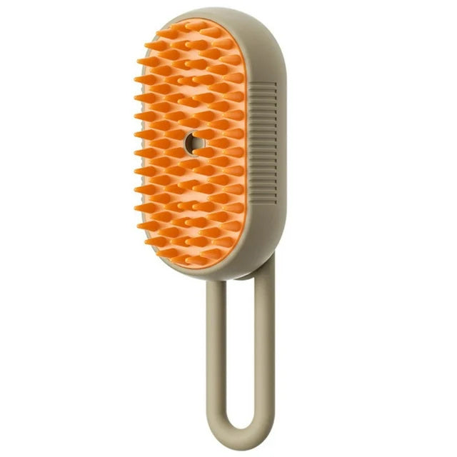 Brosse vapeur pour chats, brosse vapeur pour chiens, vaporisateur électrique 3 en 1, brosses de massage pour poils de chat, peigne de toilettage pour animaux, peignes anti-poils, produits pour animaux